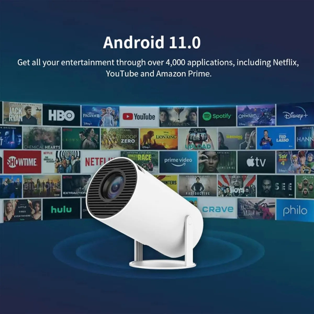 4K vision LED projecter